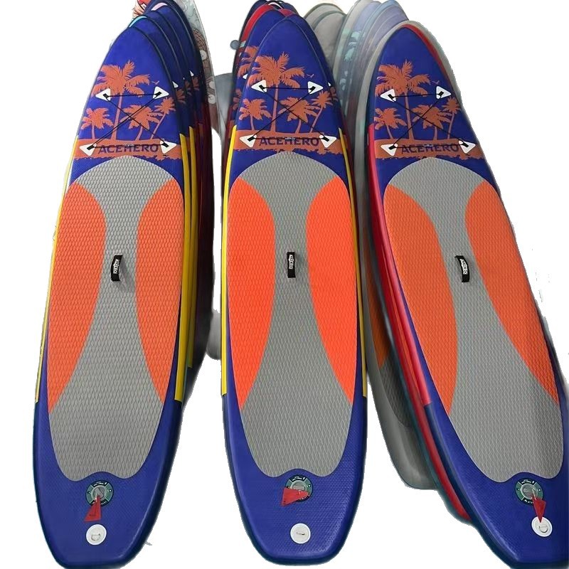 2025 New Inflatable Paddle Board Stand-Up Water Surfboard Sup Leisure Lure Paddle Board Boat Novice