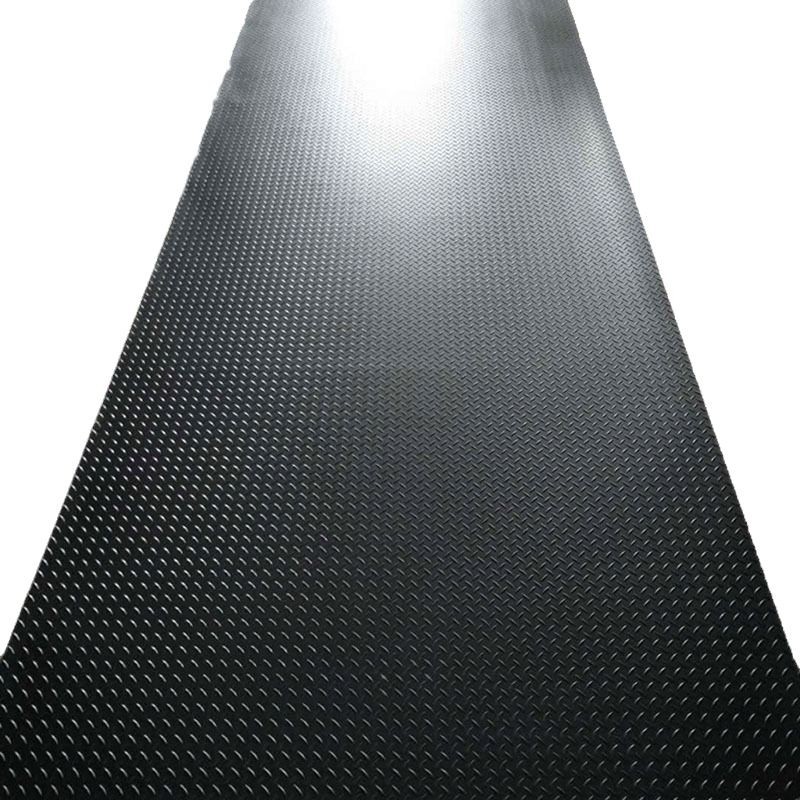 Customized Orange Peel Rubber Sheet Leather Grain Rubber Shipyard Sandblasting Room Workshop Foot Pad Shock-Absorbing Anti-Slip Rubber Pad