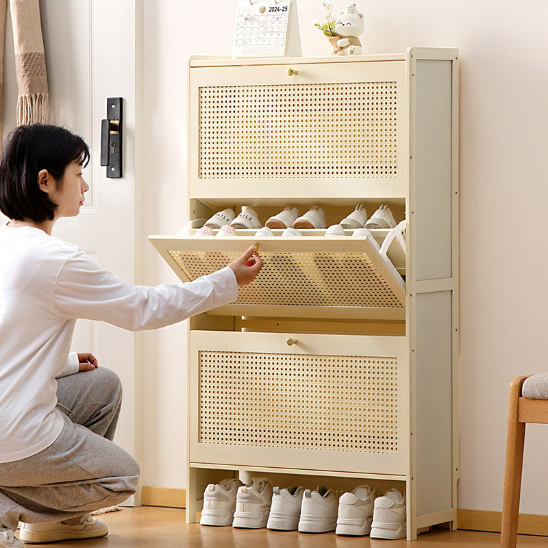 Ультратонкий обувной шкаф для дома, новый 2024, артефакт, экономящий пространство, многослойный