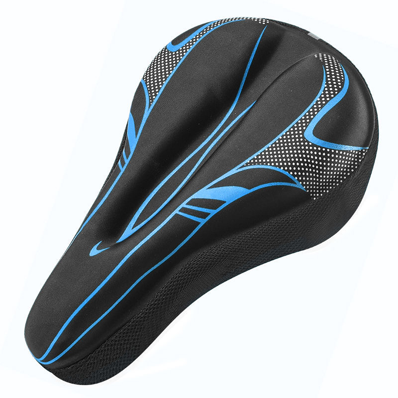 Mountain Bike Seat Cushion Super Soft Seat Cover Road Bike Universal Silicone Thickened Seat Cushion Cover Soft Bicycle Accessories