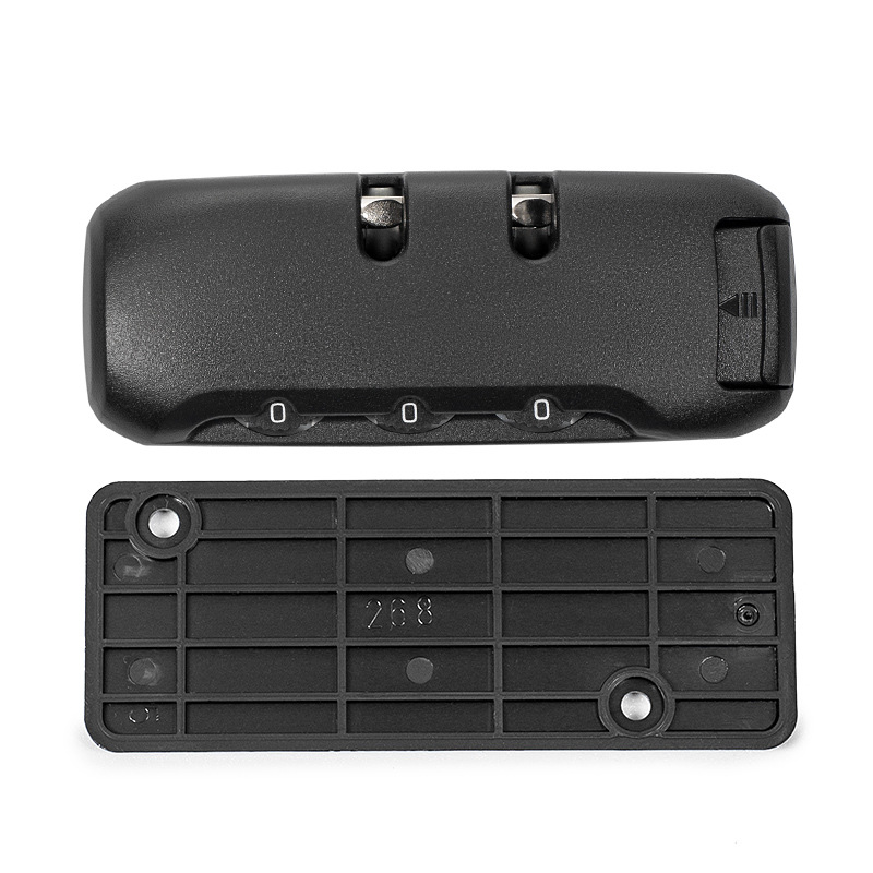 Factory in stock deodorant bag password lock CL60266 fixed lock zipper lock storage bag password lock tobacco bag