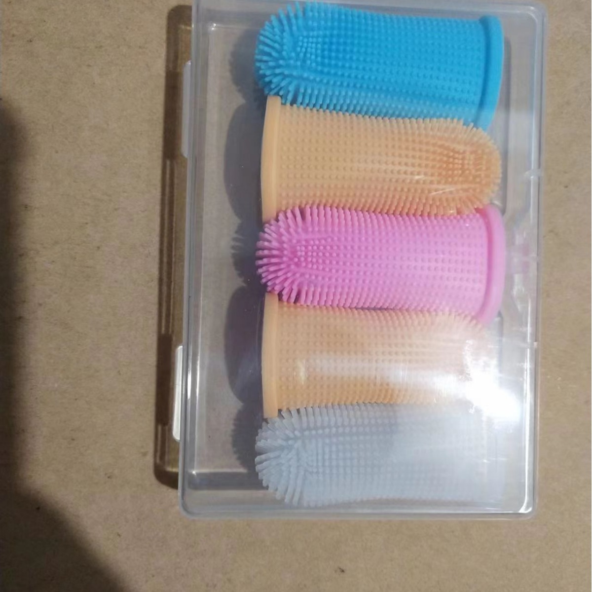 Pet Silicone Finger Brush Pet Toothbrush Pet Oral Cleaning Dog Finger Toothbrush