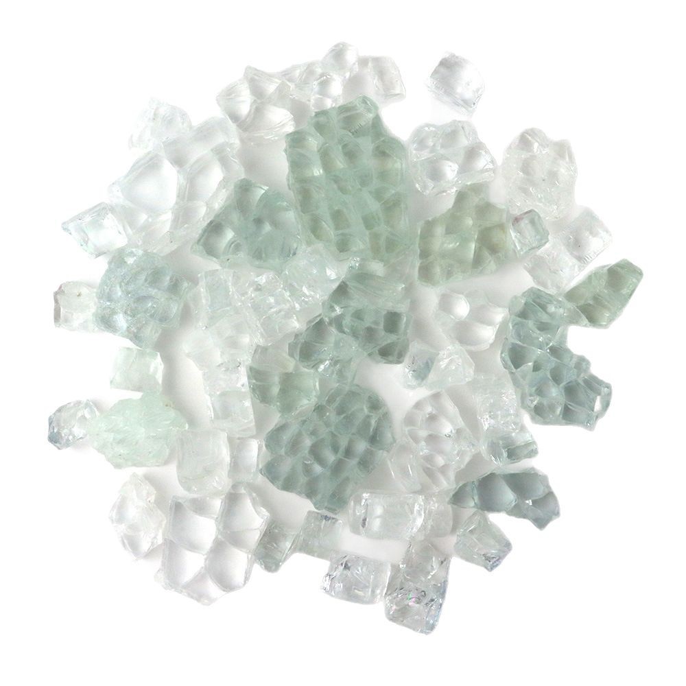 Natural Sparkling Diamond Crystal Stone Transparent Ice Crystal Glass Stone Rich Semi-Finished Products Wholesale Epoxy Resin Craft Accessories Ice Crack