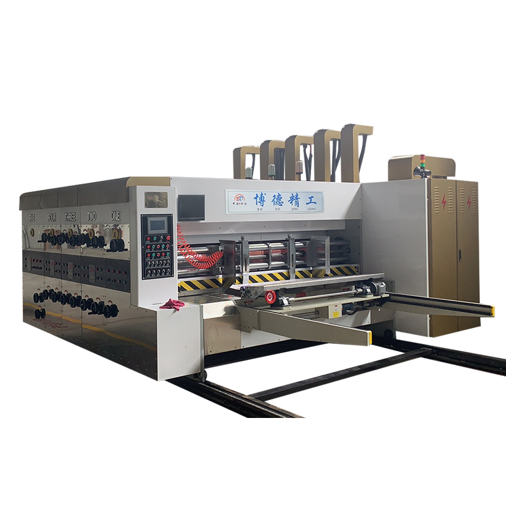 Carton Inkjet Printing Machine, Fully Automatic Slotting and Die-Cutting Machine, Corrugated Cardboard Slotting and Die-Cutting Carton Production Equipment