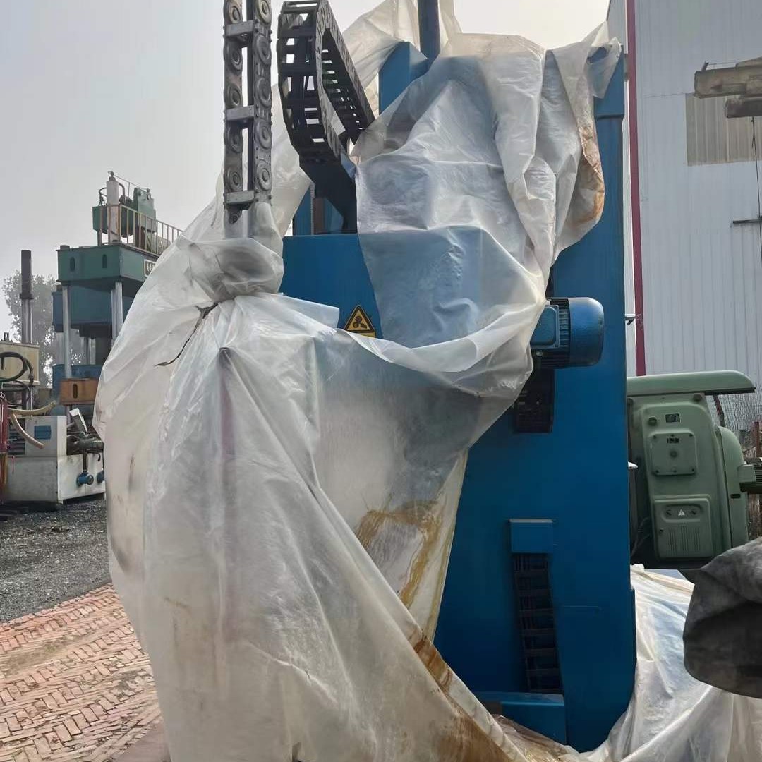 Transfer of Second-Hand Qizhong Ca5112Ex10-5 Single-Column Vertical Lathe with a Worktable Diameter of 1.01m