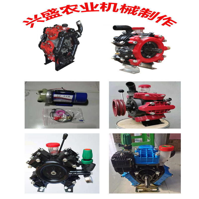 Насос опрыскивателя для сельскохозяйственного трактора, садового сада, высоконапорный диафрагменный насос, фильтр для насадки