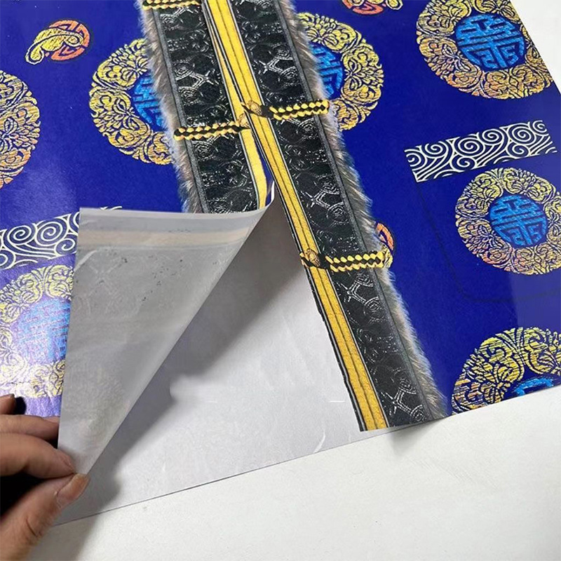 Paradise Paper Clothes, Fairy Paper Clothes, a Complete Set of Middle-Aged and Elderly Clothes, Tang Suit, Dragon and Phoenix, Zhongyuan Festival, Cold Clothes and Paper Burning