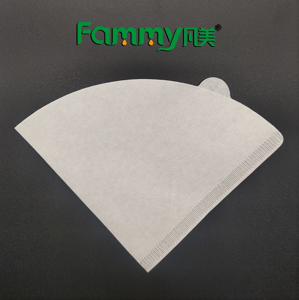 V-shaped hand-punched coffee filter paper V60 filter cup bag filter paper cone-shaped hand-punched coffee filter paper raw wood pulp Japan
