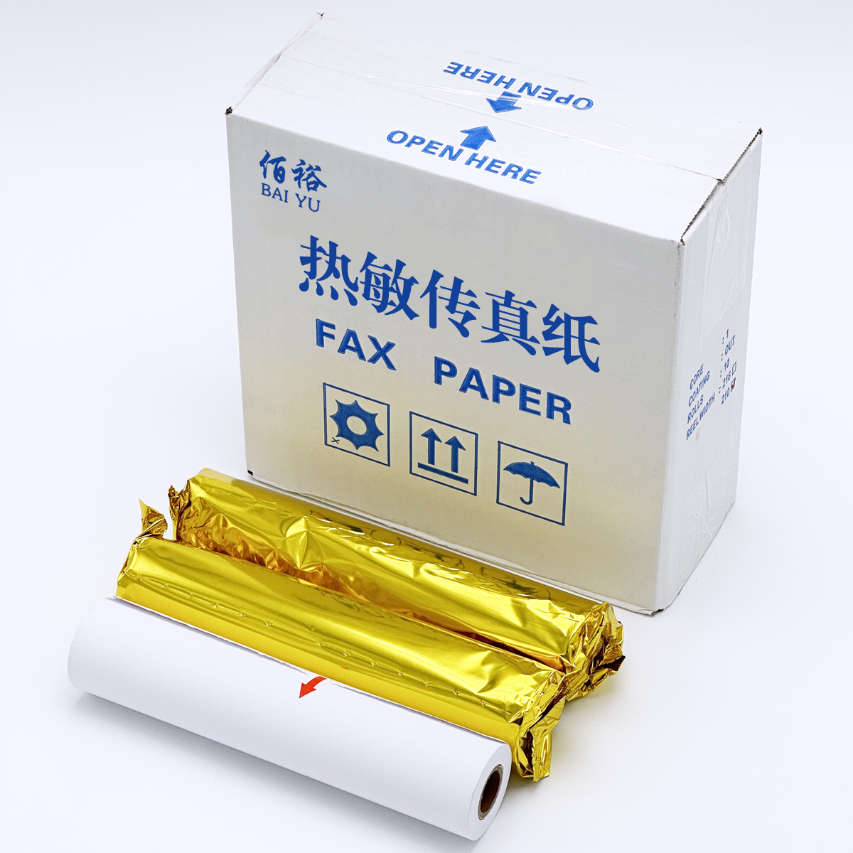Fax paper 210mm * 30 universal fax machine thermal paper fax paper 210x 30 recording paper A4 fax paper