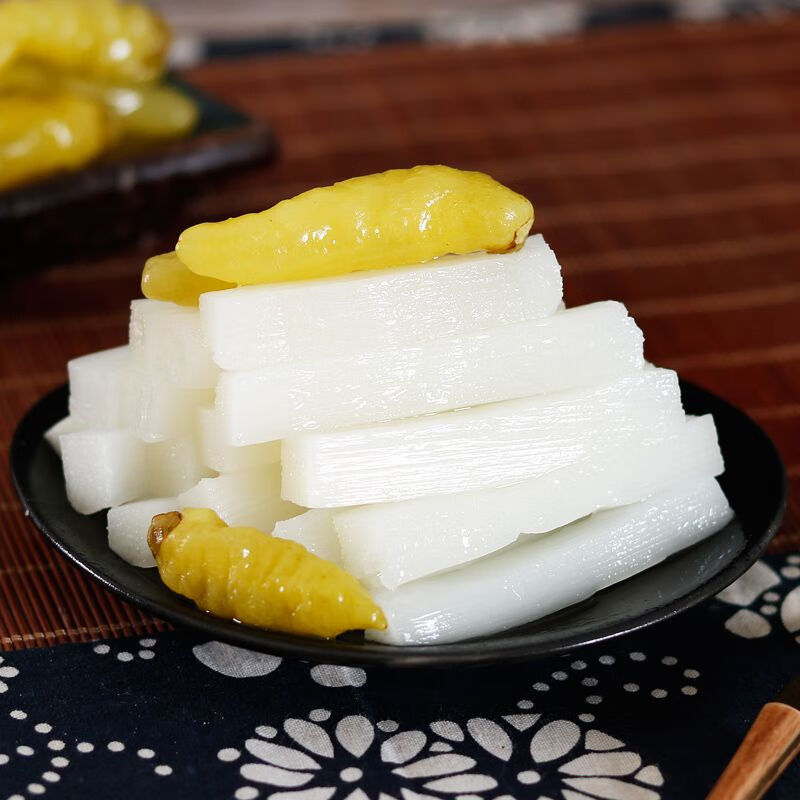 Lightning warehouse bamboo shoot small sample pickled pepper crisp bamboo shoot fresh mountain pepper crisp bamboo shoot dried bamboo shoot bamboo shoot pointed wild mountain pepper about 20 g/bag