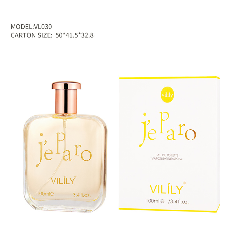 Cross-border VILILY French big-name flat for fragrance girl perfume ladies lasting fresh sweetheart niche light fragrance