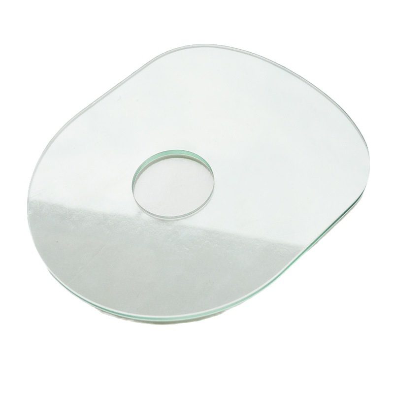 Processing small size glass sheet 0.8 0.9 1mm ultra-thin glass sheet optical lens glass laser cutting