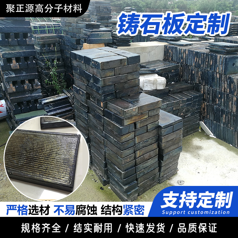 Плита литой каменной породы, износостойкая, огнестойкая облицовочная плита, ударопрочная прокатная микрокристаллическая плита для шнека угольного бункера