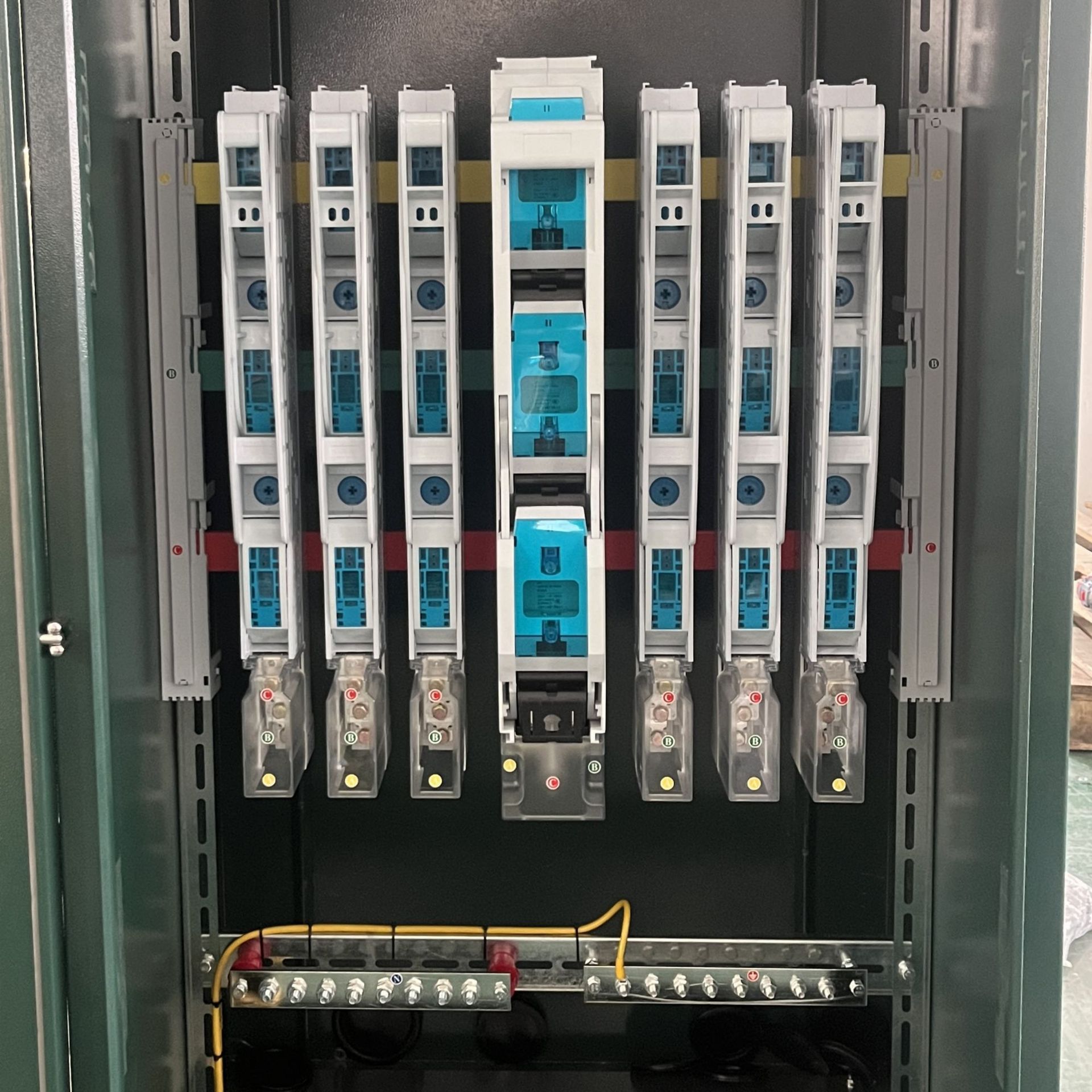 Smc Fiberglass Low-Voltage Control Complete Distribution Box Floor-Standing Cable Branch Box Dual Power Switch Wall-Mounted Box