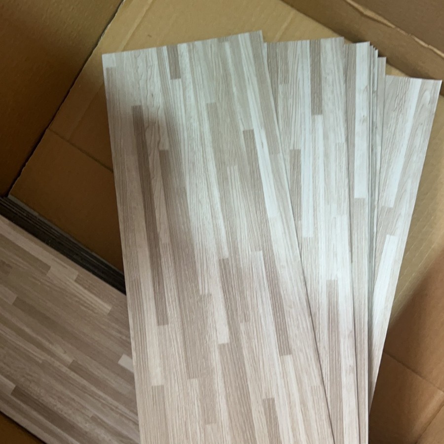 Cross-border new best selling self-adhesive wall stickers floor 45CM wood grain wall stickers a generation of waterproof home office