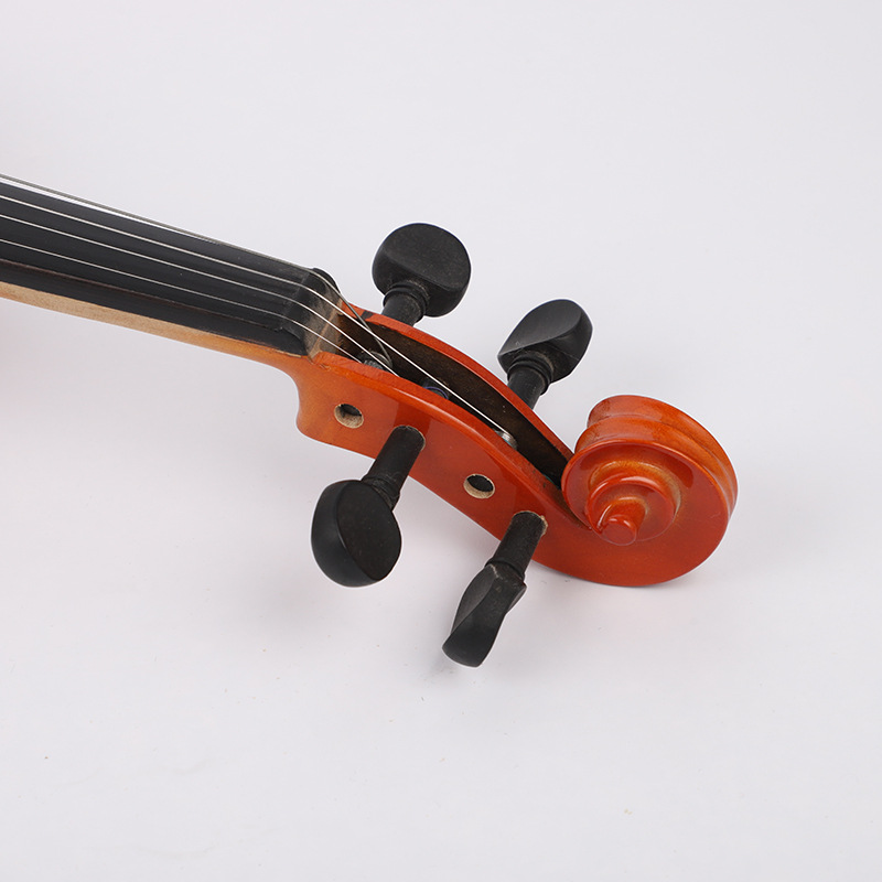 Factory custom solid wood handmade beginner violin student popularization violin children playing practice violin