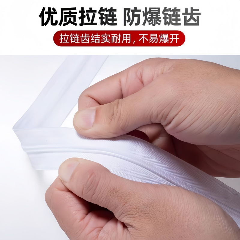 Quilt Cover with Special Zipper for Parents, Double-Ended Two-Way Zipper, Thickened Home-Use Cotton Quilt