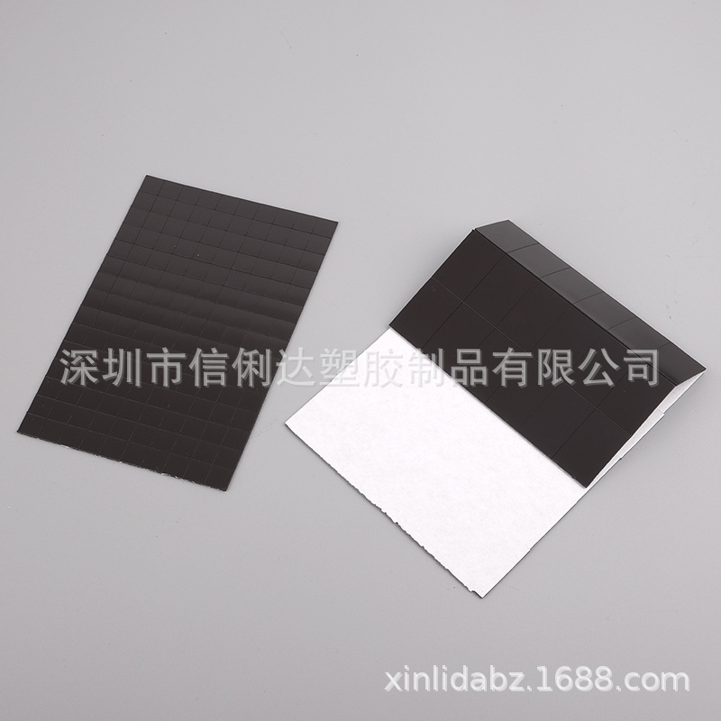 Round 50mm refrigerator sticker rubber soft magnetic sheet 1mm thick soft magnet magnetic strip magnetic patch advertising magnetic patch