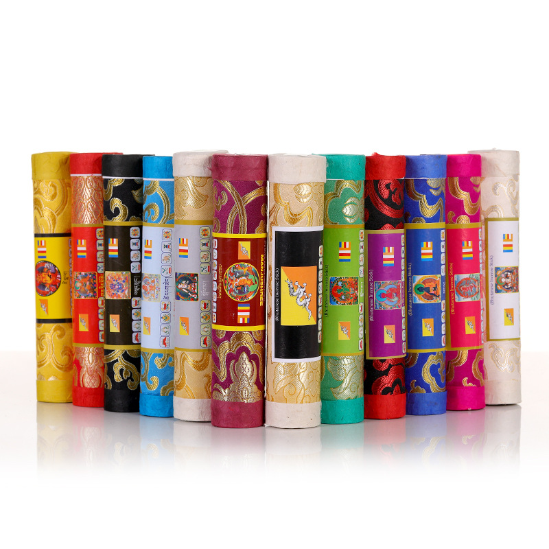 Bhutan Cylinder Xizang Incense Natural Incense Handmade for Buddha Incense Indoor Yoga Incense Home Buddha Incense Himalayan Incense