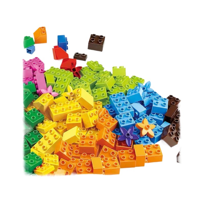 Children's Bulk Building Blocks Assembled Compatible with Lego Large Particle Building Blocks Educational Toys Animal Variables Building Blocks Wholesale