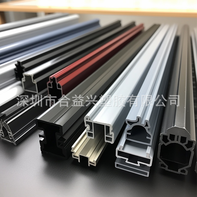 Mold Opening Customized Pvc Plastic Profiles, Hard Doors and Windows, Abs Profiles, Soft and Hard Pvc Decorative Strips, Extruded Profiles