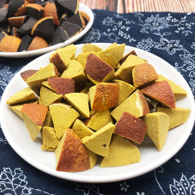 Huazhou Orange Red Eight-Herb Fruit with Licorice, Dried Tangerine Peel, Pomelo, White Pomelo, Eight-Treasure Fruit, Refreshing Throat-Soothing Candied Snacks