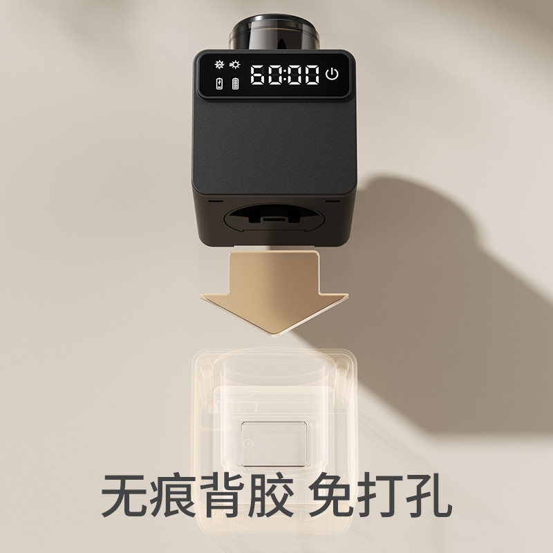 Single-Cup Sterilization with Air-Drying Toothbrush Holder, Smart Toothbrush Sterilizer, Punch-Free Storage Rack, Ultraviolet Light