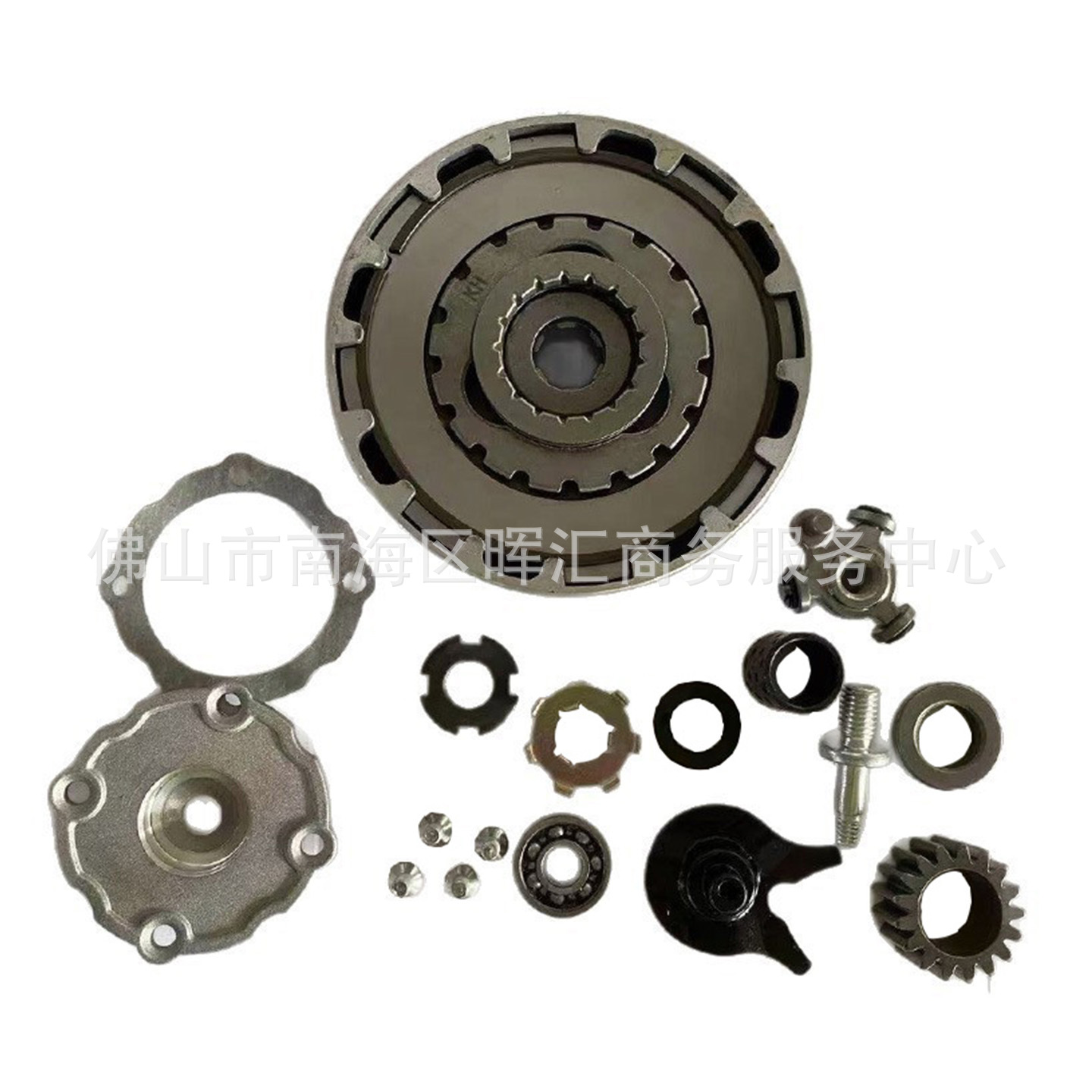 Zongshen Lifan Curved Beam Motorcycle Horizontal Manual Automatic Clutch Assembly Cd110 Dayang 100 17/18 Teeth