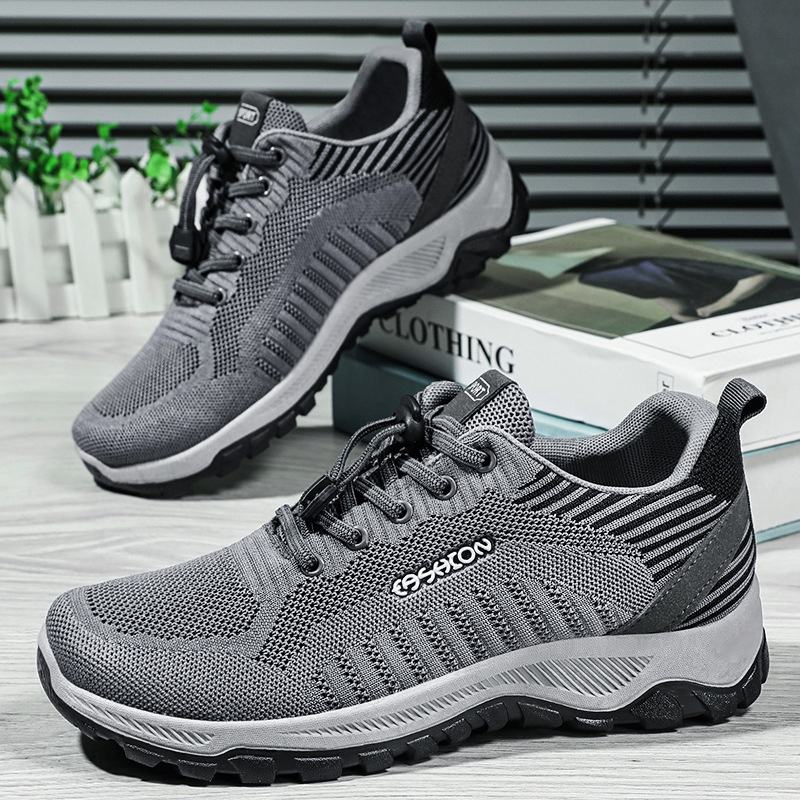 Кроссовки для мужчин мягкая подошва спортивные обувь 2025 летние новые удобные дышащие кроссовки