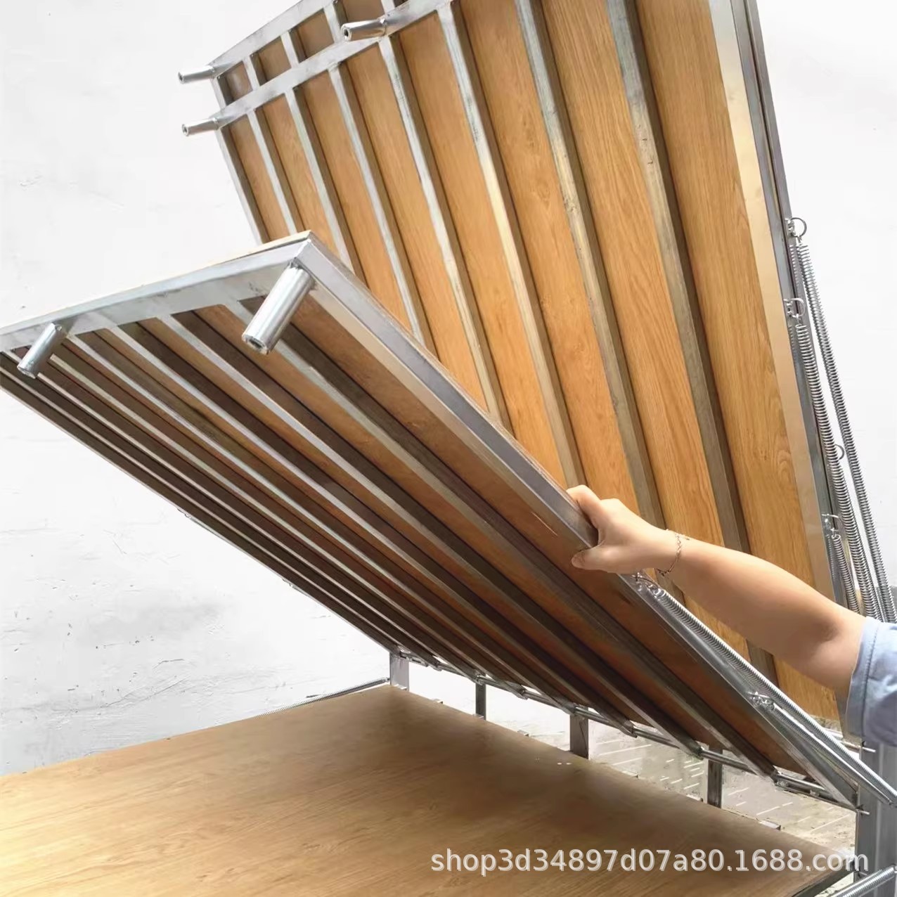 Wooden Multi-Layer Rack Turnover Cart Electronic Factory Drying Rack Aging Heavy-Duty Load-Bearing Rack Motor Push-Pull Auto Parts Drying Rack