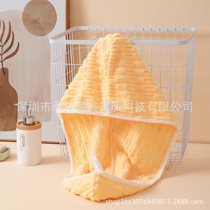 Thickened Large Dry Hair Cap for Women, New Super Absorbent, Faster Drying Than Pure Cotton, No Hair Loss, Long Hair, Extra Large Extra Long Shower Cap