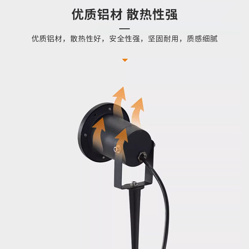 Outdoor Lawn GU10 Light Replacement Light Bulb Park Grass Shot Tree Lights Garden Landscape GU10 Lighting