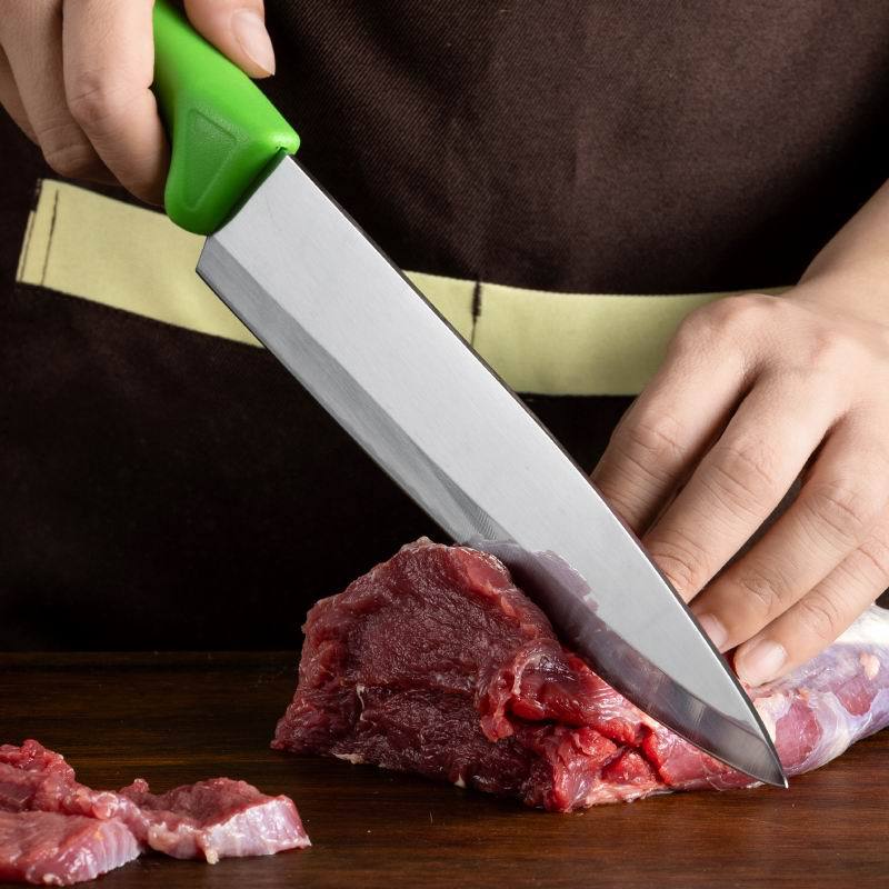 Stainless Steel Kitchen Knife Chef's Knife Kitchen Household Knife Multi-Color Optional Fruit and Vegetable Slicing Multi-Purpose Knife Manufacturer Wholesale