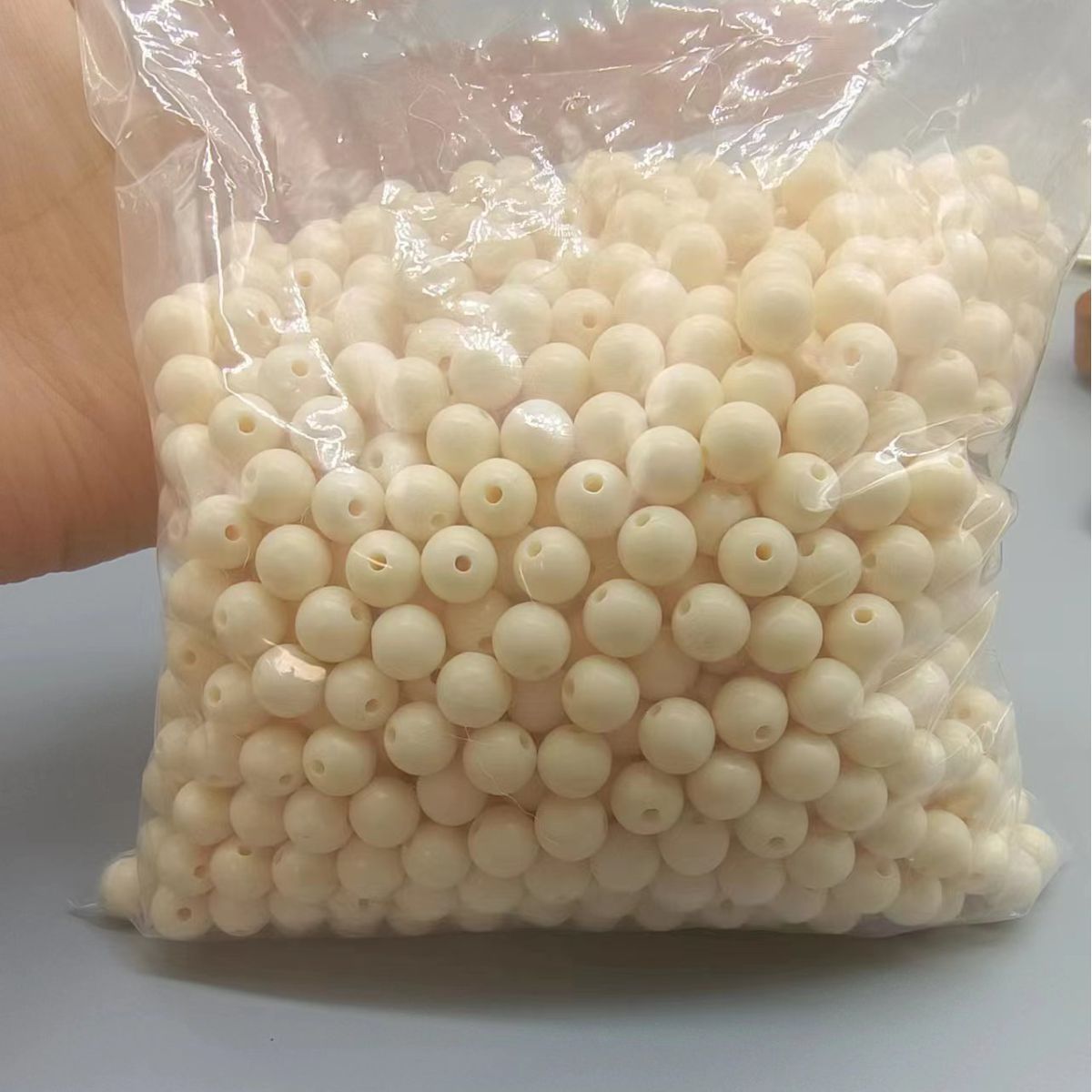 Ivory Fruit with Beads Ivory Fruit Round Beads DIY Bodhi Fruit Bracelet Super Cute Accessories Handheld