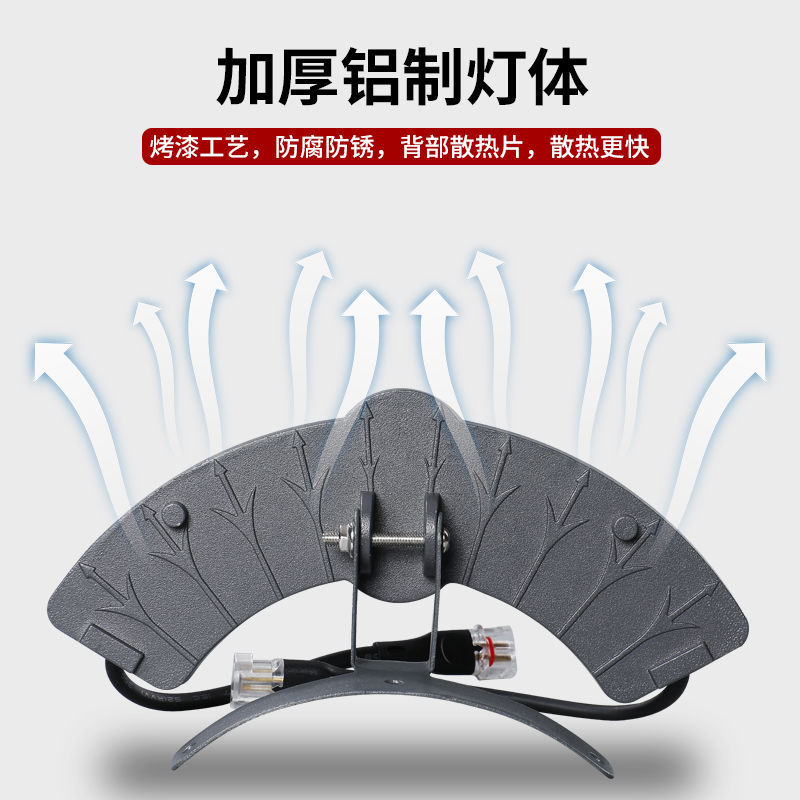 Led corrugated lamp 3W6W9W ancient building gazebo homestay corrugated lamp new outdoor waterproof roof eaves