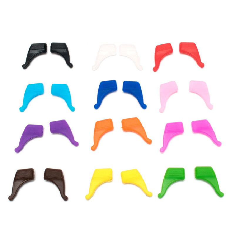 Маленькие силиконовые накладки для детских очков, спортивные ушные крючки