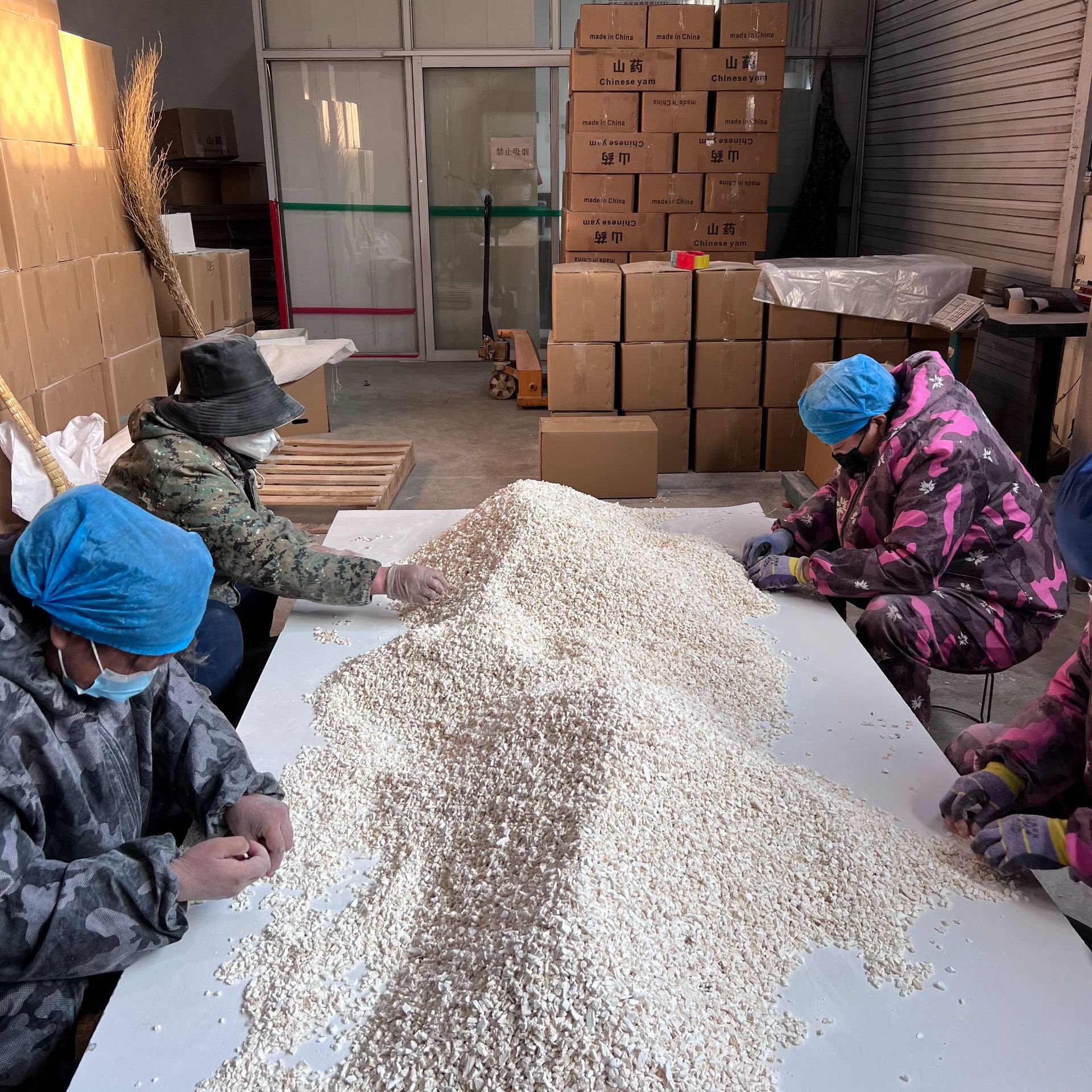 Wholesale Dried Yam from Its Origin, Supply of Dried Yam Slices, Meal Replacement Powder, Grain Raw Materials, Dried Yam for Spleen Health