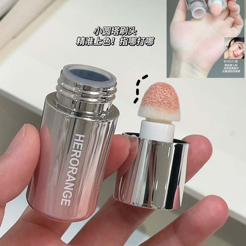 HERORANGE ~ cheek color diffuse liquid blush Korean natural color low saturation matte blush liquid