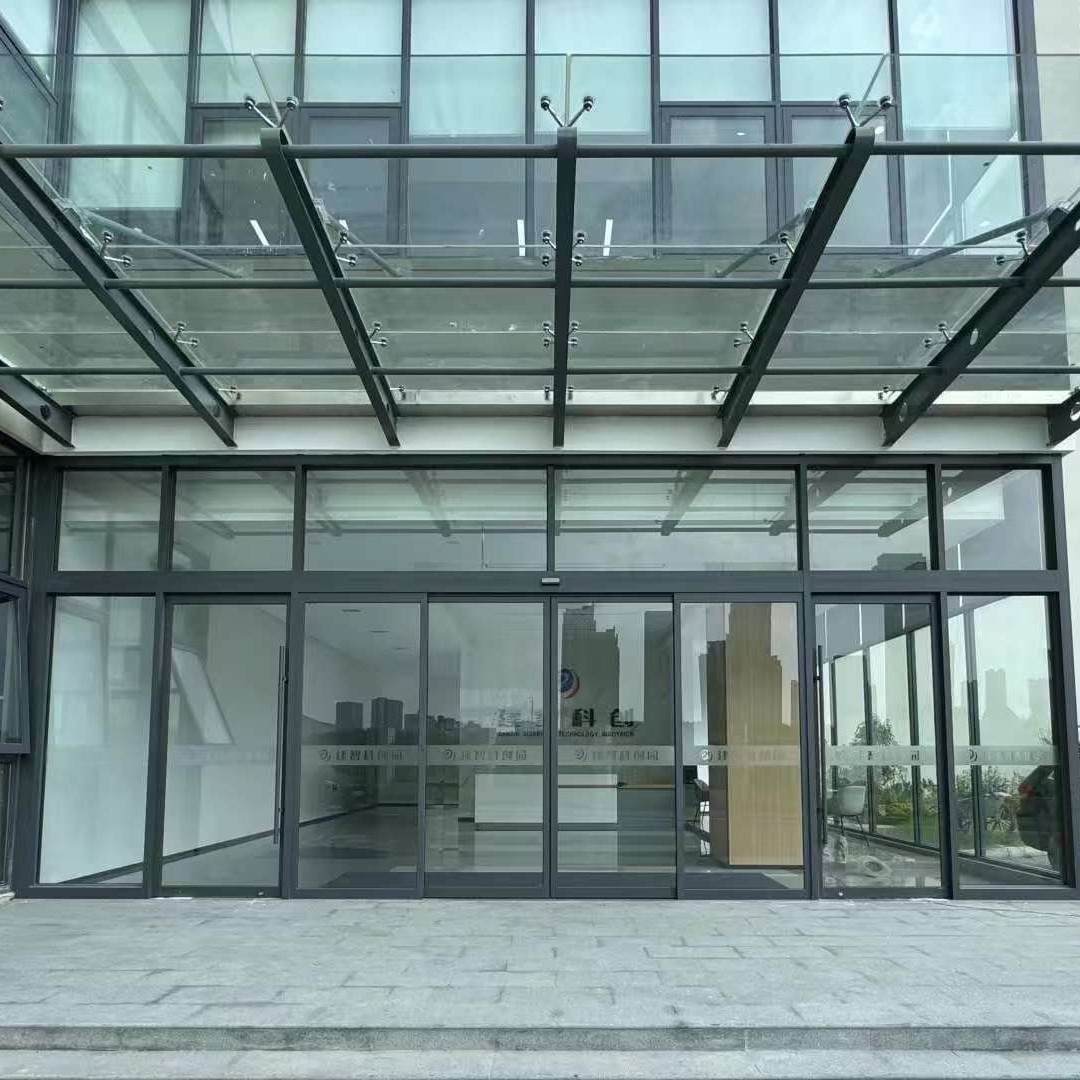 Automatic Sensor Door Jml55 Automatic Door Hotel Shop Electric Door Glass Sliding Silent European Style Stainless Steel