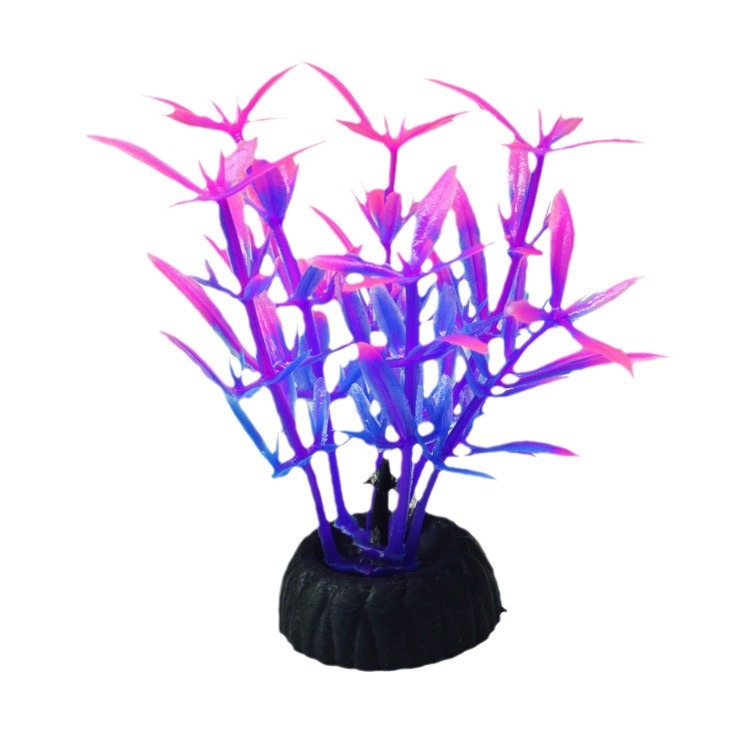 Fish Tank Fake Aquatic Plants Simulated Aquatic Plants Simulated Flowers and Plants Decoration Aquatic Landscaping Plastic Small Aquatic Plants Manufacturer Wholesale