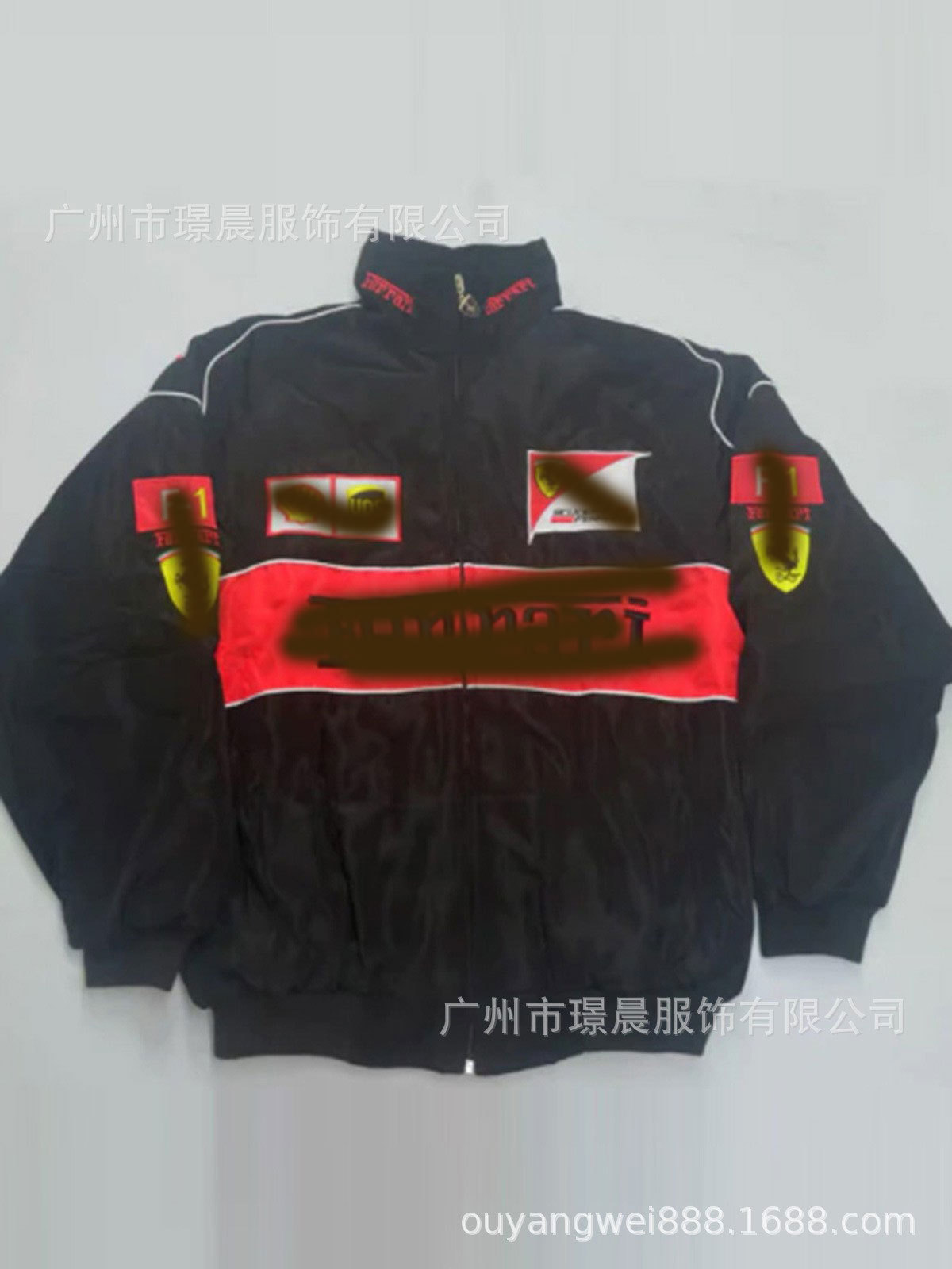 Amazon Foreign Trade Women's 2021 Winter New Cross-Border Popular Printed Casual Loose Long-Sleeved Stand Collar Short Jacket