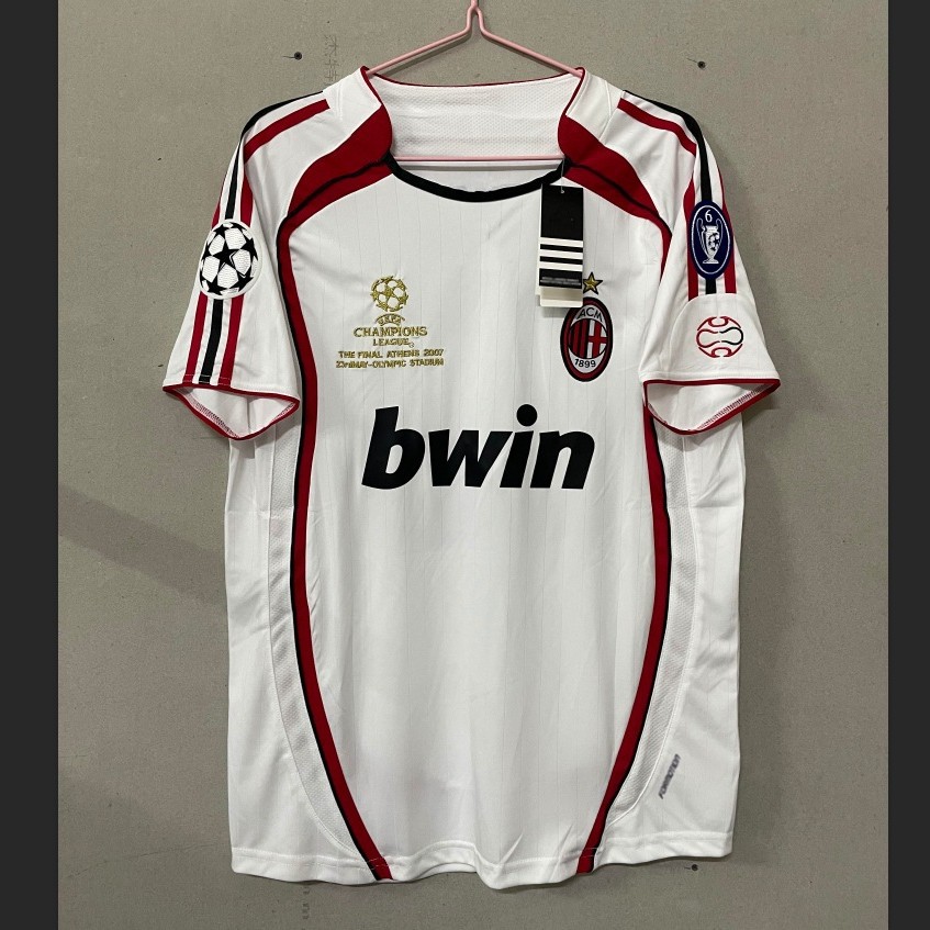 Retro Football Suit Popular AC/22 Kaka 80 Ronaldinho Manchester United Red Devils Beckham Source Factory