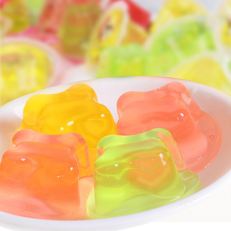 Xizhilang Jelly Whole Box 90g* Bag Fruit Flavor Bulk Stall Snacks Childhood Nostalgic Kidsren's Snacks Wholesale