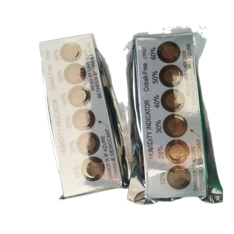 6-Point Brown Temperature and Humidity Card, Cobalt-Free Humidity Indicator Card, Pcb Circuit Board Precision Instrument Humidity Card