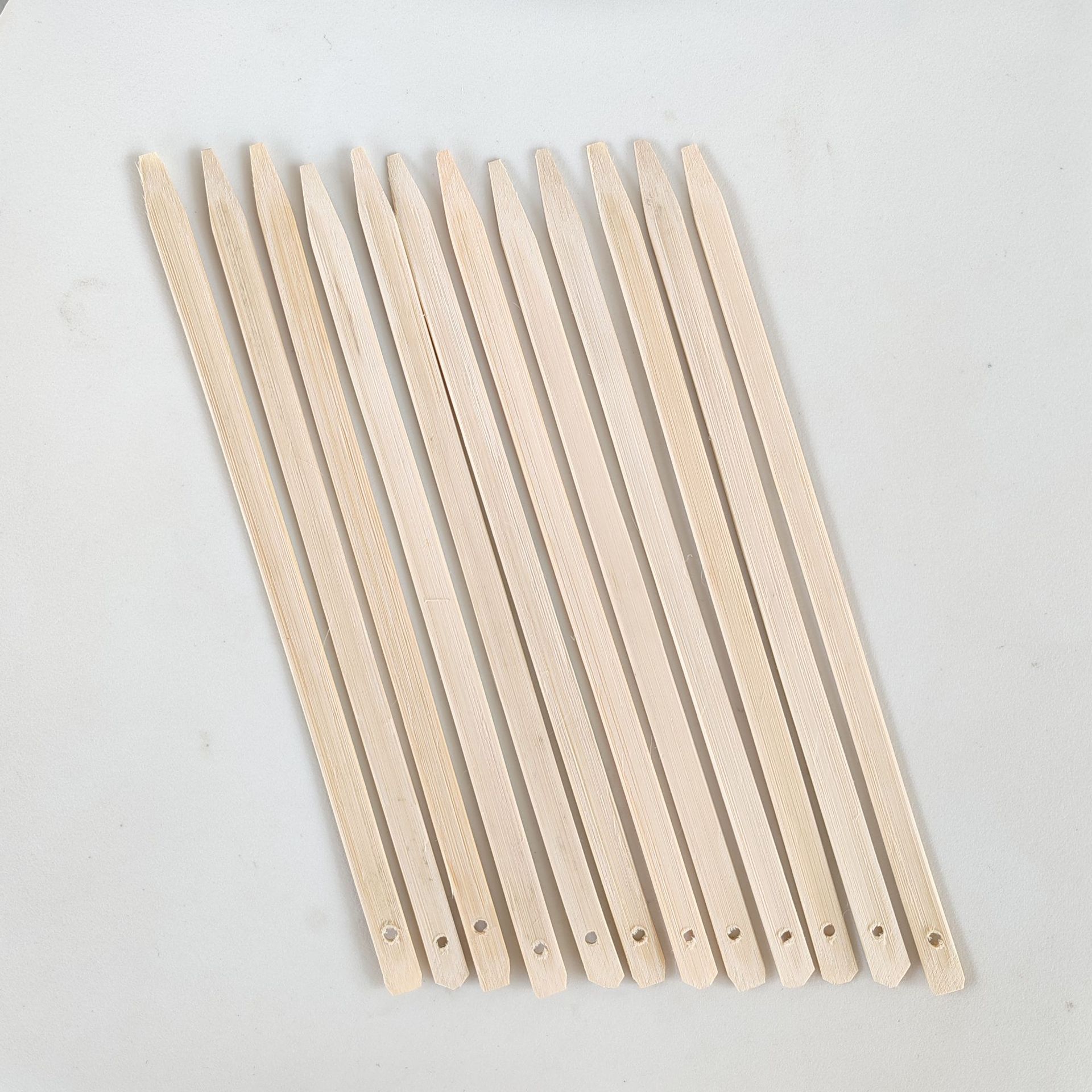 Ручка для бамбукового веера, комплект материалов для самоделки, китайский стиль