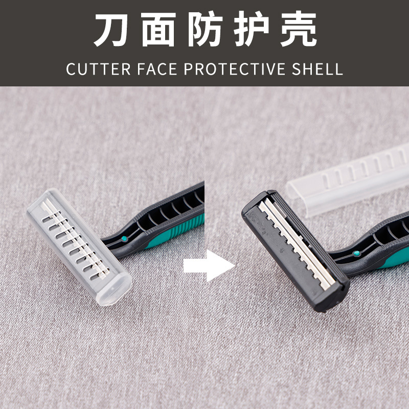 Independent Waterproof Packaging Disposable Razor with Paste Hotel Special Manual Razor Toiletries Wholesale