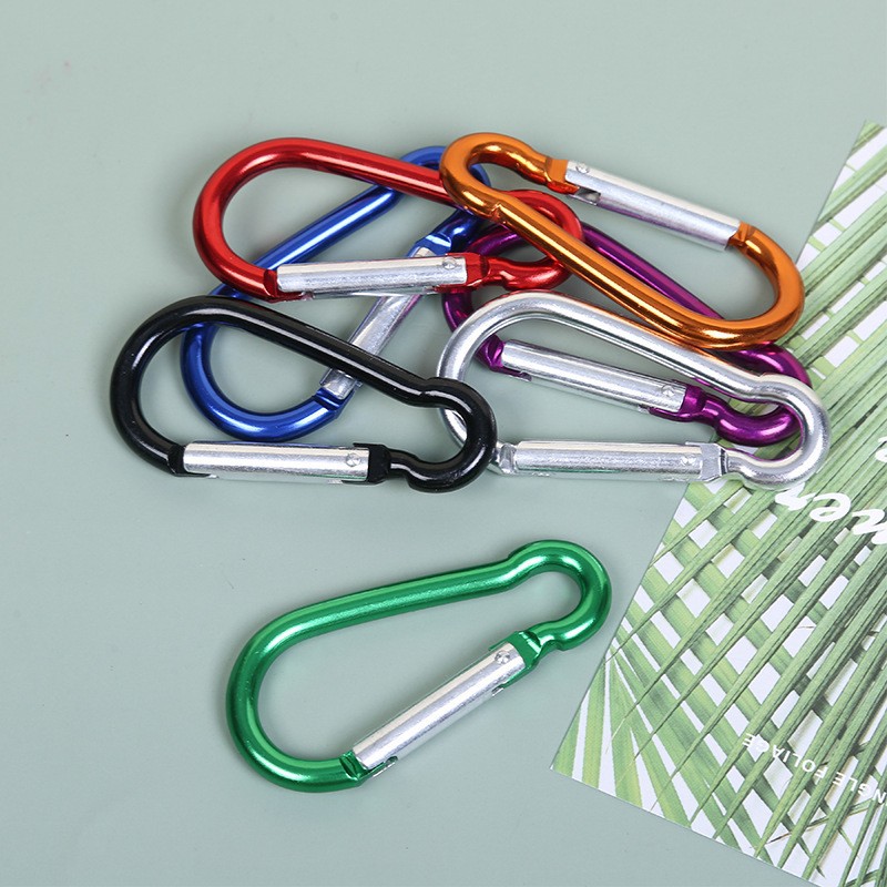 Jiangxi carabiner No. 5 gourd buckle aluminum alloy carabiner outdoor quick hanging aluminum buckle