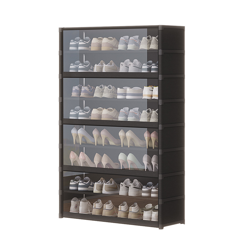 Shoe Cabinet Household Doorway Multi-layer Transparent Visual Indoor Good-looking Dormitory Dust-proof Shoe Rack Household Simple Shoe Box