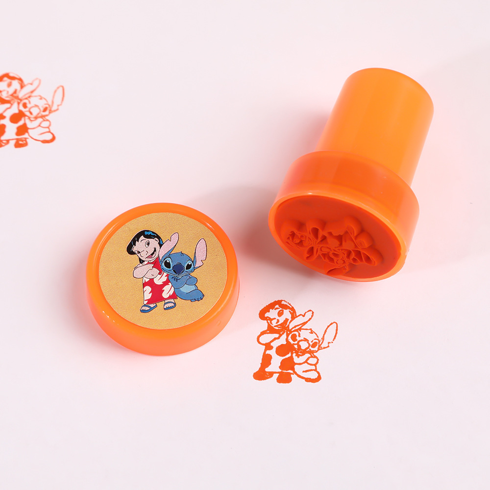 Cross-border stillson animation small stamp children's birthday gift toy stamp star baby cartoon stamp wholesale