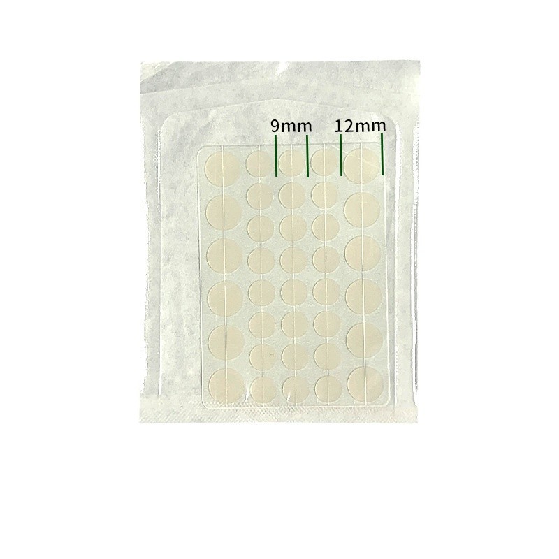 Cross-Border Round Acne Patch in Stock Transparent Pus-Sucking and Thorns 36 Acne Patch Concealer Hydrocolloid Invisible Acne Patch